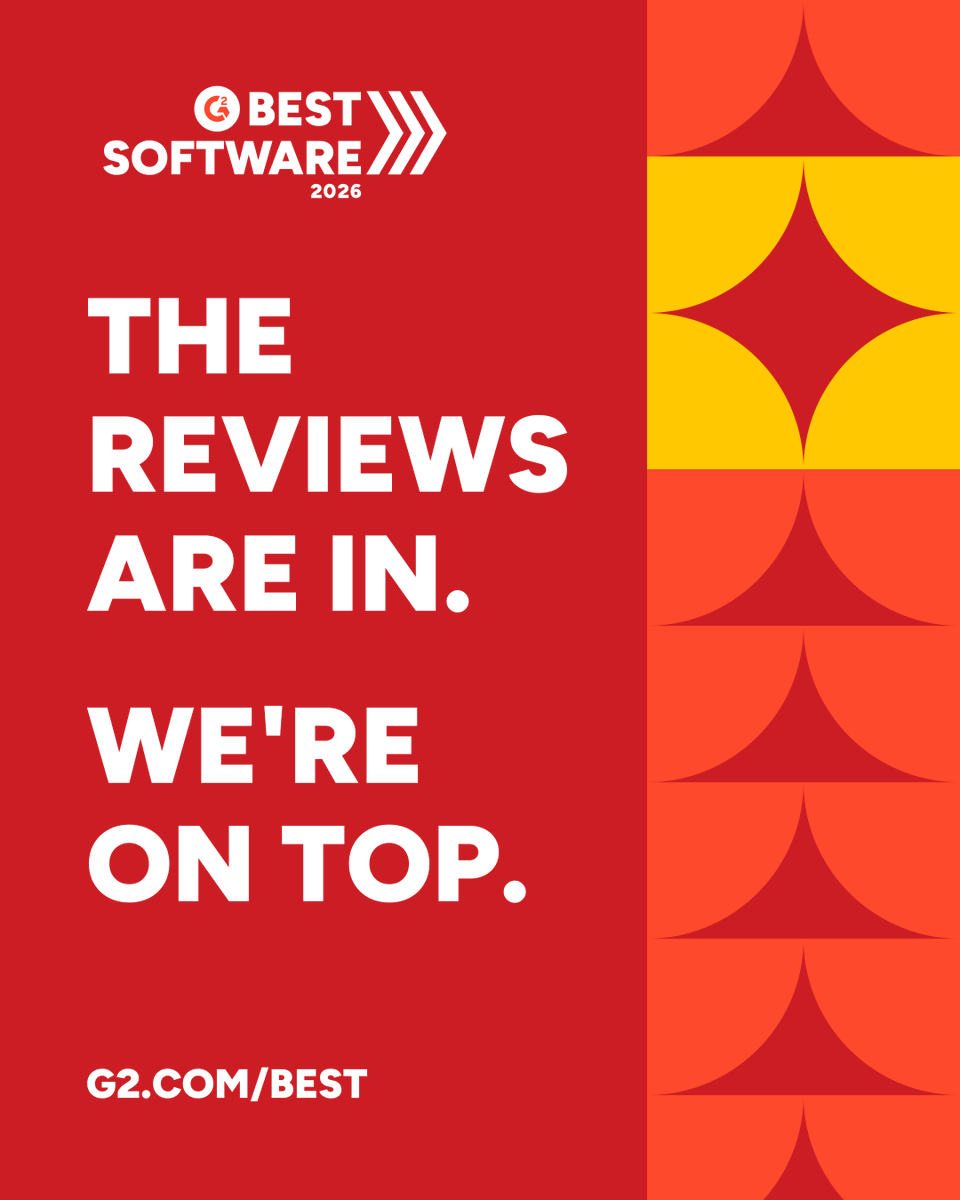 UiPath's tweet photo. It's awards season over here. 👏🏆 We're proud to be recognized as a leader across five categories in @G2dotcom's 2026 Best Software Awards. Big thank you to our customers! https://t.co/KiCrJeHQwo https://t.co/hBMSI73Aq5