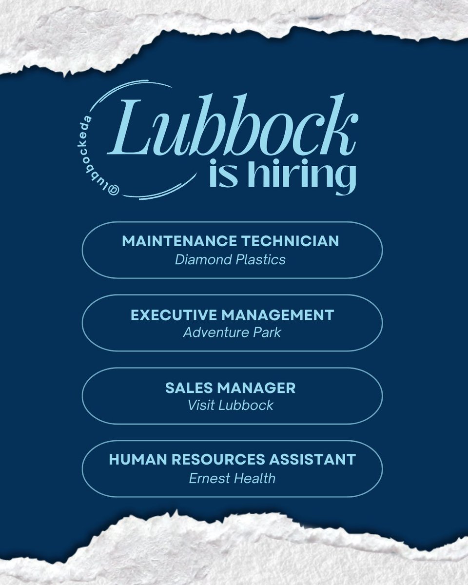 Lubbock EDA tweet media