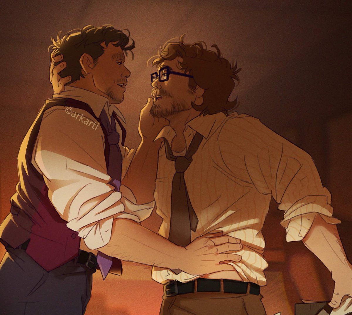 “W..w..will..?? W-what a-are y-you d-doing..?”