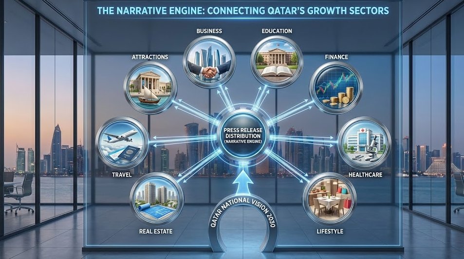 In Qatar, #PressReleaseDistribution does not operate in a silo; it is the central nervous system connecting the country’s vital organs. It is the mechanism through which initiatives synchronized with other sectors fosters economic growth, read more: zurl.co/YP8ho #Doha