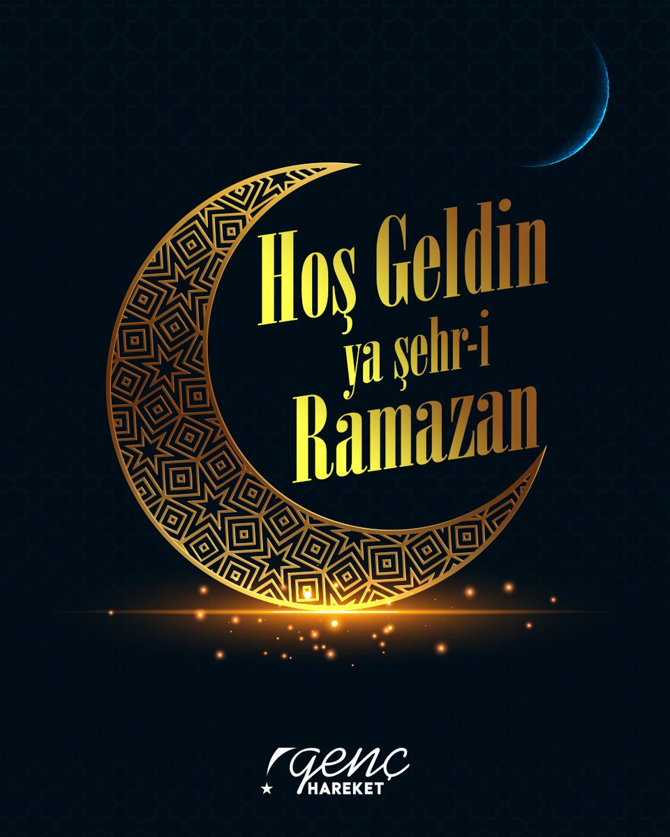 🌙HOŞ GELDİN EY ŞEHRİ RAMAZAN🌙
Birlik, beraberlik ve dayanışma duygularımızın pekiştiği; bereketin ve huzurun arttığı bir Ramazan ayı dileriz. Bu mübarek ayın tüm Müslümanlara birlik ve beraberlik getirmesi temennisiyle...
Hayırlı Ramazanlar Dileriz
