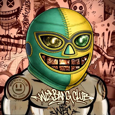 _justGunn's tweet photo. Major thank you to @WizBangClub for giving me this Certified BANGER nft for my birthday! Highly appreciated family 💯 Keep the BANG alive “Smiley Luchador goes BANG” $WBC https://t.co/uCLXZZ3yW1