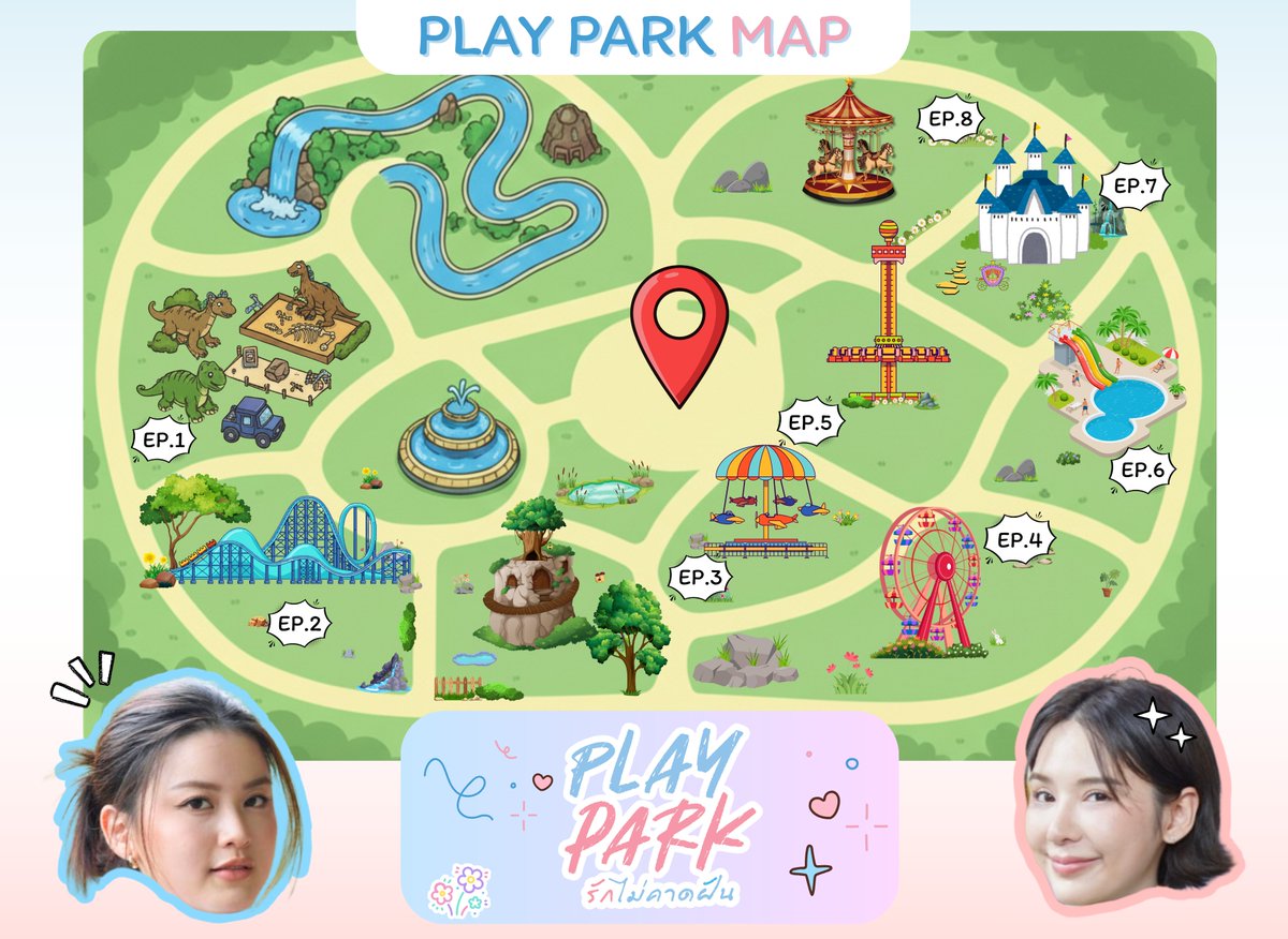 สวนสนุกใกล้เปิดแล้วจ้าาา!!🎉✨ 

🦊First Premiere with TANYADA 🐰
🎫 TICKETS AVAILABLE NOW
thaiticketmajor.com/performance/pl…

#PlayParkTheSeries #รักไม่คาดฝัน
🎡 เริ่ม 20 ก.พ. | ทุกวันศุกร์ 20:30
#ดูทีวีกด33ดูออนไลน์ที่3Plus
ย้อนหลัง 3Plus Premium, Netflix

#แทนญดา #TanYada