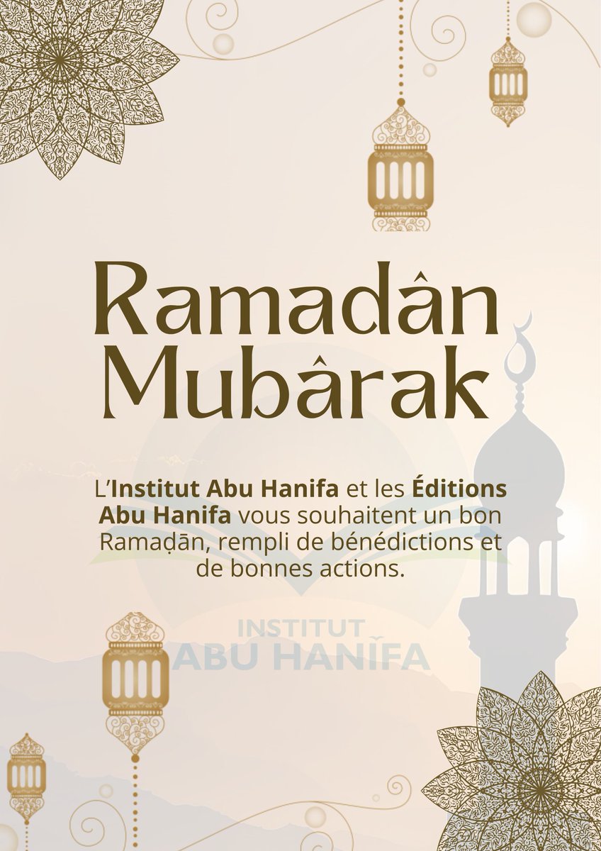 Institut Abu Hanifa tweet media