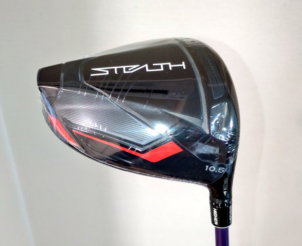 ツアー支給品 テーラーメイド初代ステルス ドライバー10.5度 CT値256