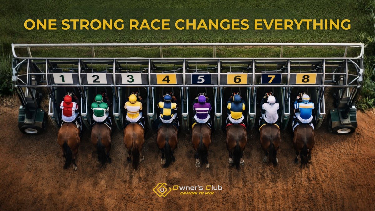 Mid-February 

Top 10 isn’t locked

The gap between 8th and 14th? Smaller than you think

One strong race changes everything

Check your position. Queue accordingly 🐎