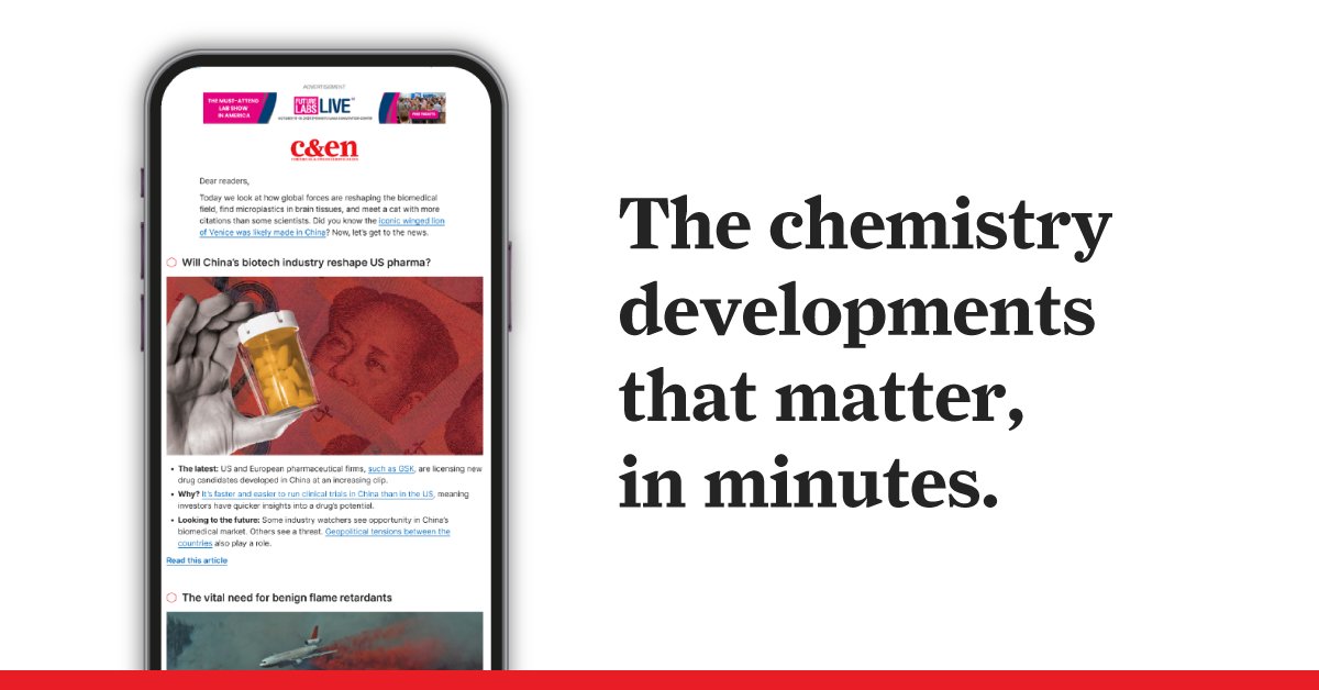 C&EN (Chemical & Engineering News) tweet media