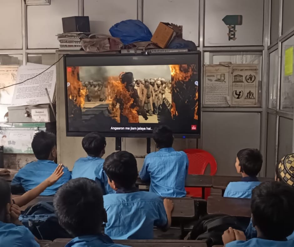 bncmcbhiwandi's tweet image. दि. 18/02/2026 रोजी भिवंडी निजामपूर शहर महानगरपालिकेतर्फे ‘हिंद-दी-चादर’ कार्यक्रमांतर्गत महानगरपालिकेच्या शाळांमध्ये वाचन स्पर्धेचे आयोजन करण्यात आले. तसेच गायन स्पर्धेचेही आयोजन करण्यात आले.

#HindDiChadar #GuruTeghBahadur350 #SchoolActivities #BNCMC #BhiwandiNizampur