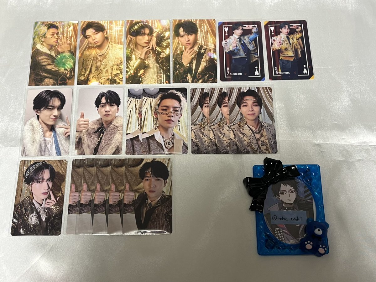 交換】M!LK 爆裂愛してる 好きすぎて滅 特典 ホロ トレカ ラキドロ