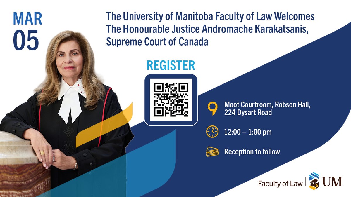 Faculty of Law, University of Manitoba tweet media