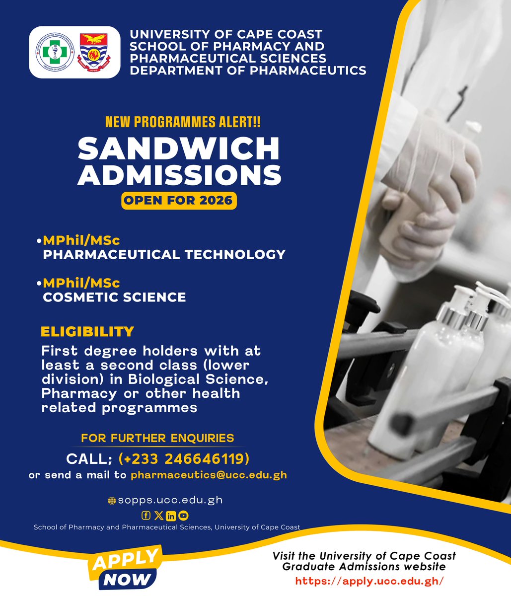 School of Pharmacy & Pharmaceutical Sciences UCC tweet media