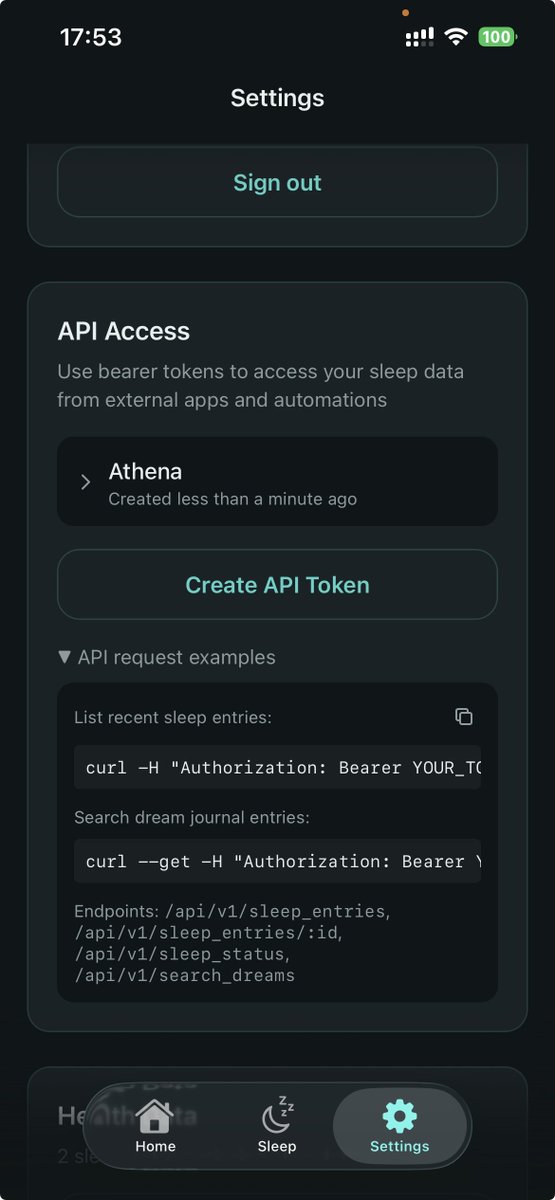 kivSegrob's tweet photo. Starting to make my apps have revokable api keys so they can be used directly with agent systems like OpenClaw. Makes for a nice symbiosis, app and UI for the human and rest, text based with any agent and even UI on demand https://t.co/bSw4SzlAYv