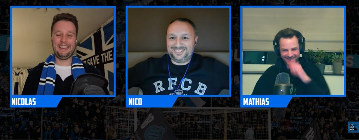 Podcasten met <a href="/deklokkepodcast/">De Klokke Podcast</a> na een gewonnen derby 🔵⚫️.

Ook al was het voetbal niet denderend, ons humeur werd er niet slechter van 😉...

#ClubBrugge #CerClu #DeKlokke #Derby <a href="/Nfivet94/">Nicolas Fivet</a> <a href="/MathiasDie20305/">Mathias Dierckx</a>