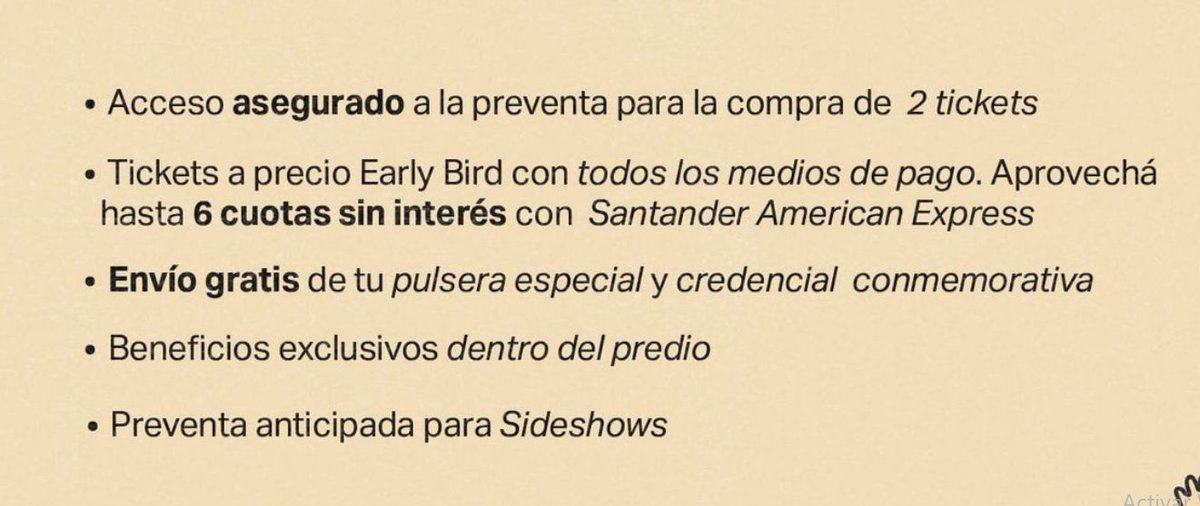 magaurroz's tweet photo. @sebauerr @pipiixx me pasó lo mismo, acabo de recibir las entradas que compré con LollaFam y son las generales, tampoco vienen con la credencial, aunque en el anuncio sigue figurando que viene una pulsera especial y la credencial 😡😡 https://t.co/BzWcvRodFe