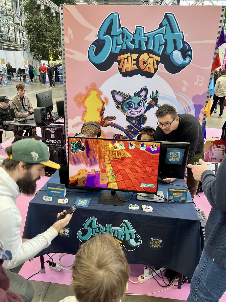 FlatPonies -🐱Wishlist Scratch The Cat Now! tweet media