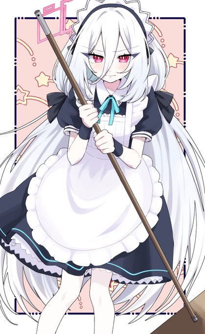 #ブルアカ ケイ(メイド)(妄想)(実装して)