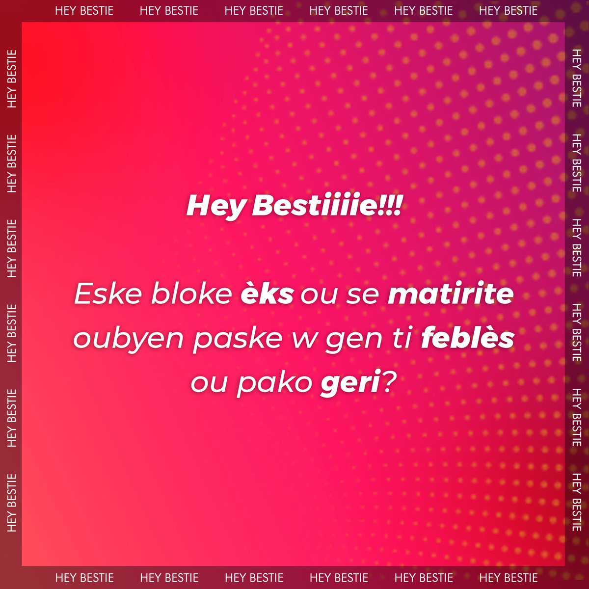 Hey Bestie💕 (@HeyBestie25) / Posts / X