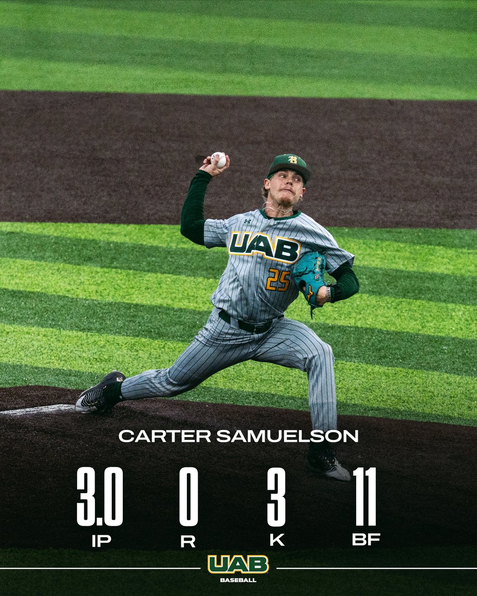 UAB_Baseball's tweet photo. Stars shined bright last night🌟 https://t.co/Zox6q7jMCi