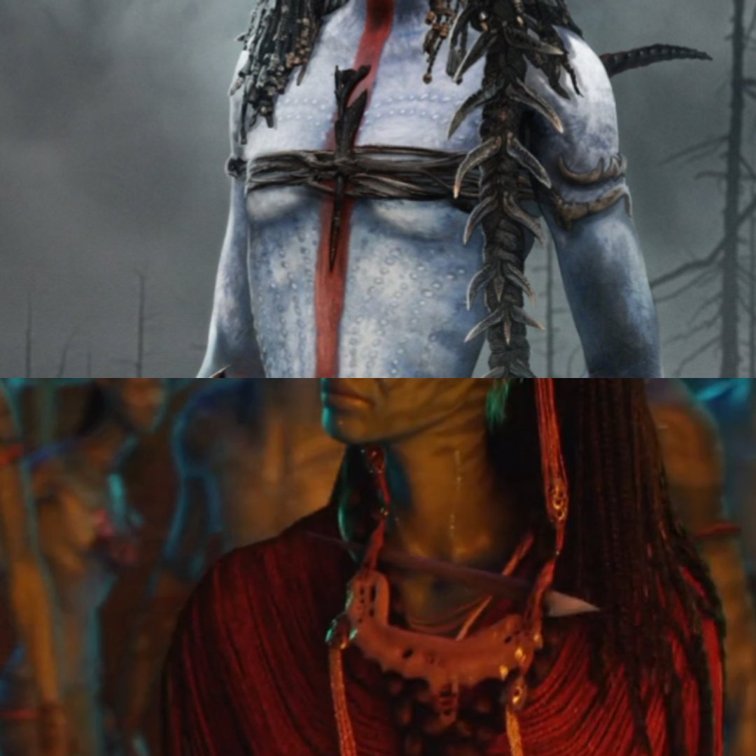 varang cuts quaritch with an actual blade even though she has the tsahik's knife (same as mo'at)... she just really wanted to kill him 😭