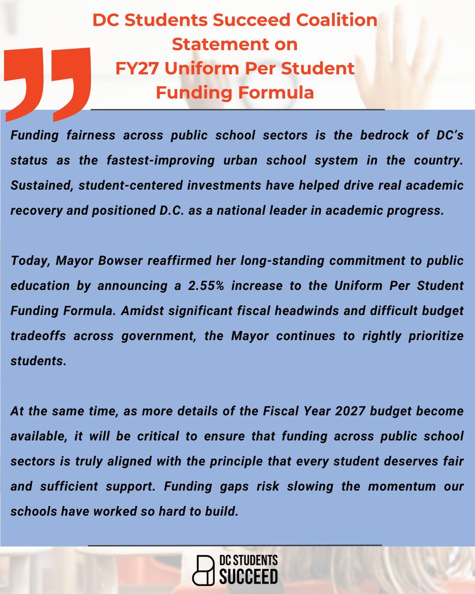 DC Students Succeed tweet media