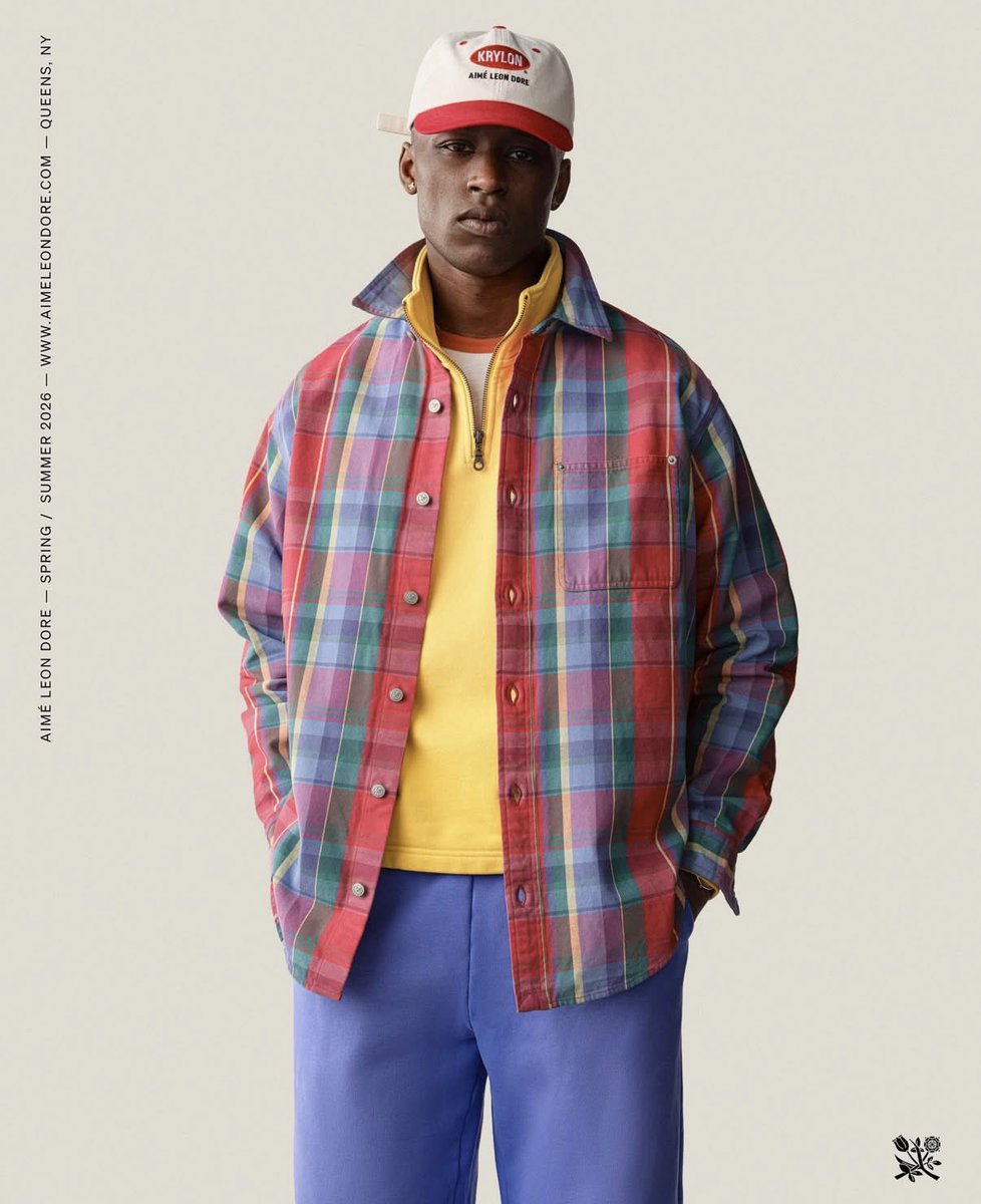 Aime Leon Dore has rather aggressively launched a madras cloth