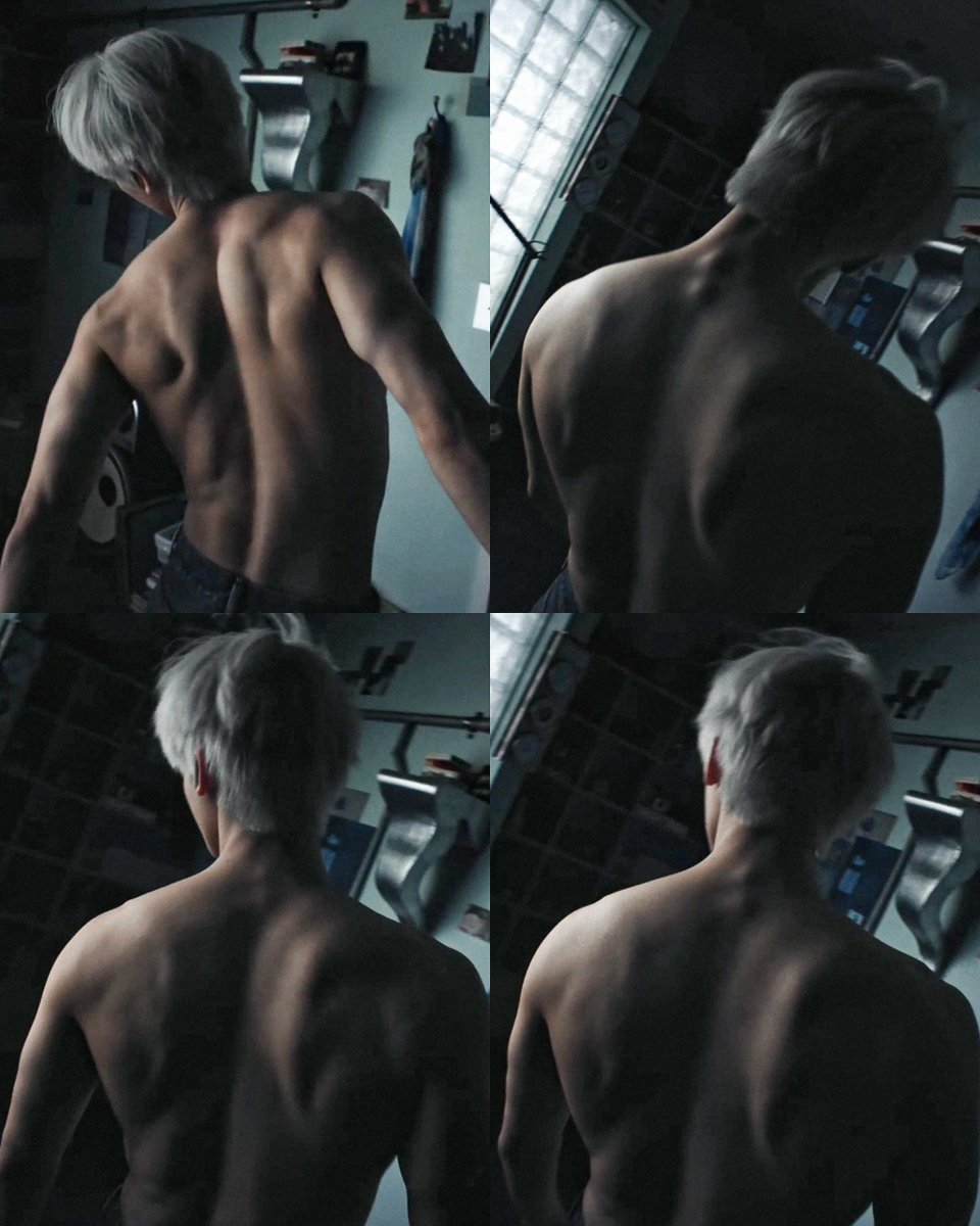 เป็นอะไรที่แบบเห็นแต่หลัง แต่แผ่นหลังเขาแม่งเท่มากอะ ตัดกับผมสีขาวยิ่งเท่ ใครคิดวะ