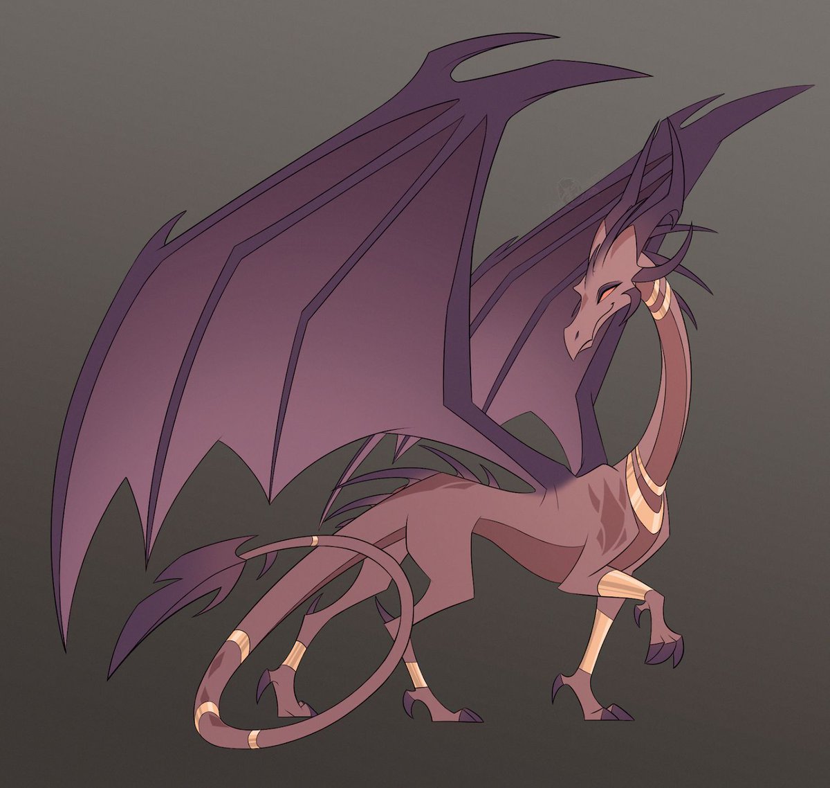 Old comm from 2024, I think I kinda cooked with these shapes
#dragonart