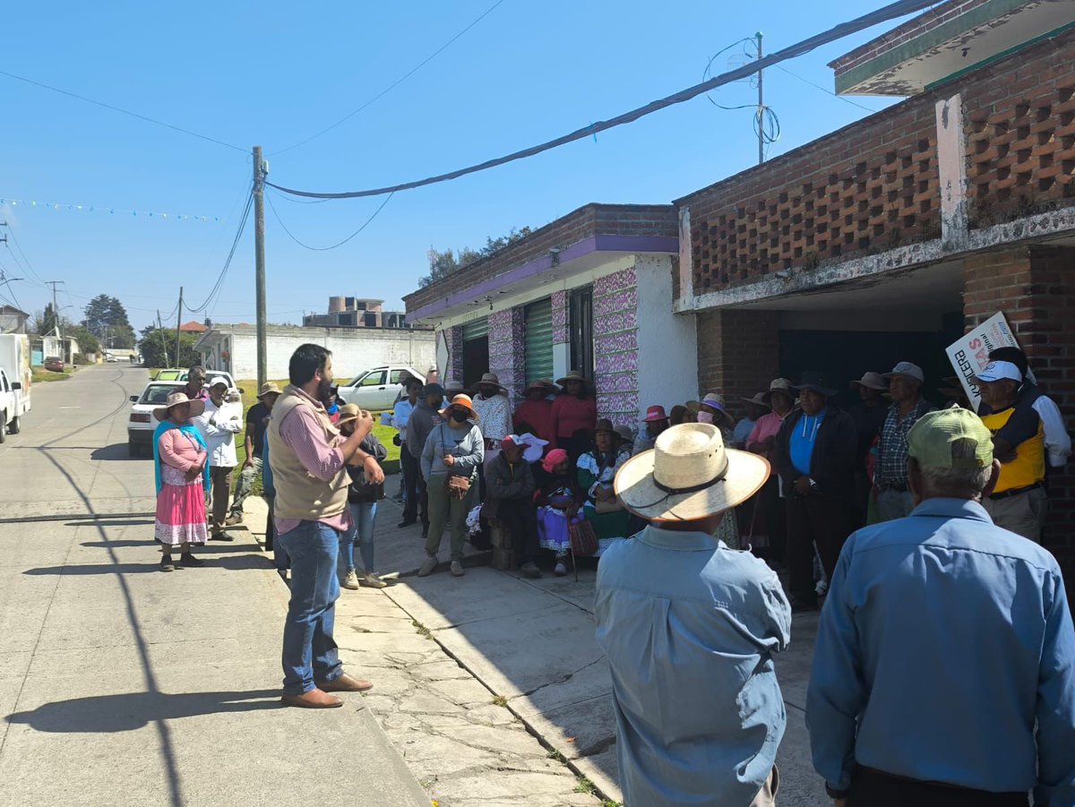 agriculturaEmex's tweet photo. A través del CADER 03 Villa de Allende, Estado de México, se llevó a cabo la plática sobre prevención y control del Gusano Barrenador del Ganado (GBG) en la localidad de Loma de Juárez, municipio de Villa de Allende. https://t.co/BZ08Ezorle