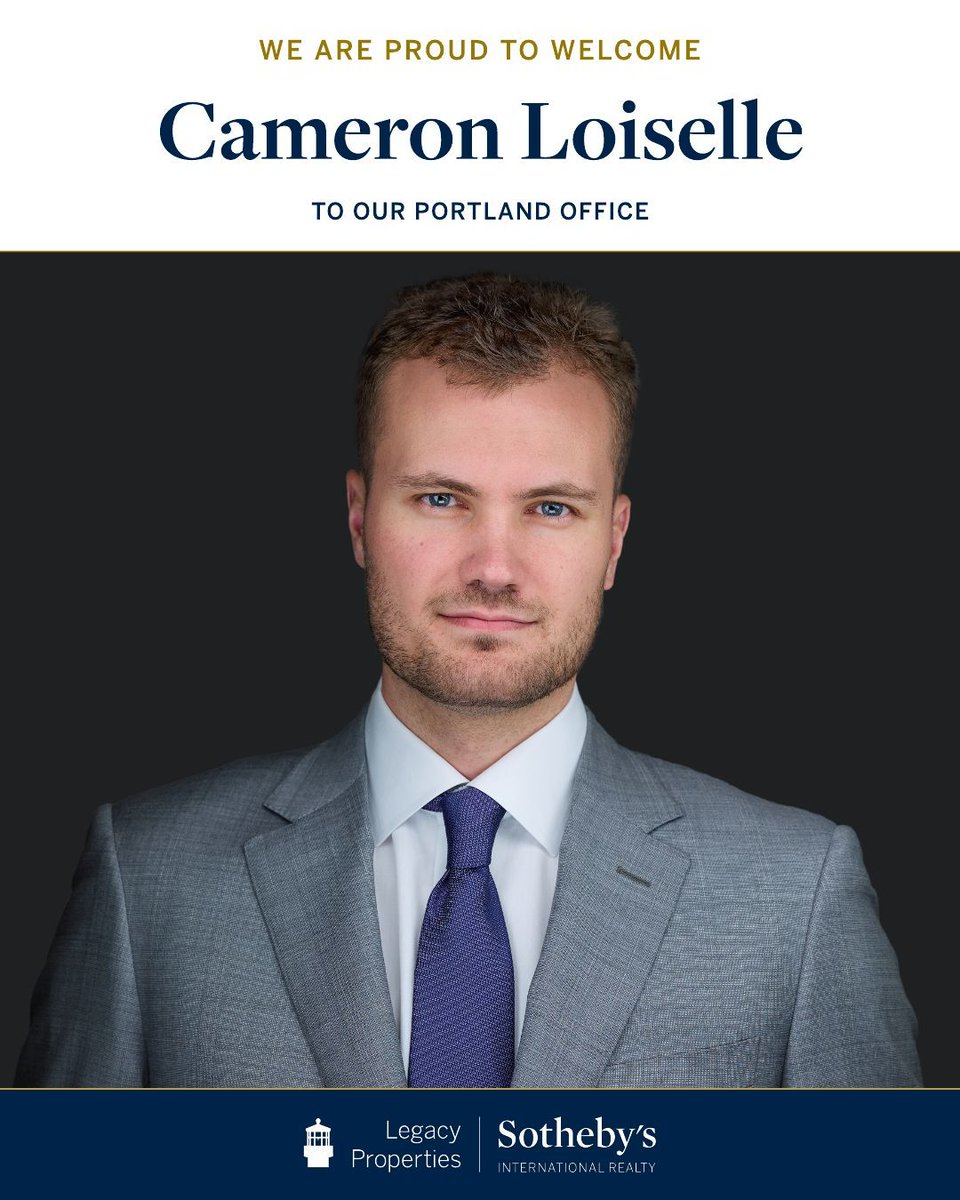 Please join us in welcoming Cameron Loiselle to our Portland office!

A Maine native with deep roots in Portland and Scarborough, Cameron brings valuable experience in new construction, condo development, and luxury single-family sales across Greater Portland.