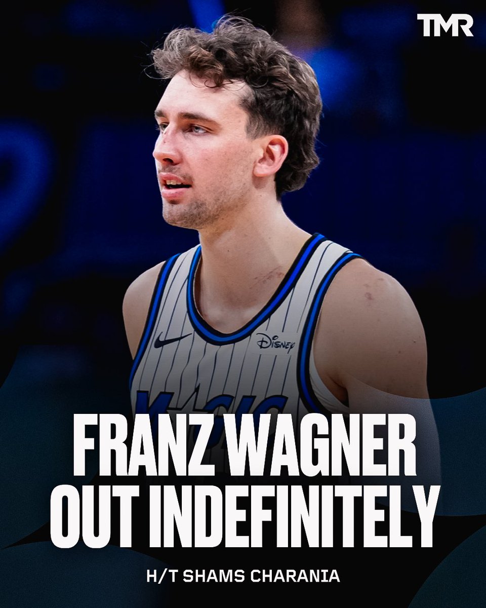 Franz Wagner will be sidelined indefinitely after recent tests revealed that he needs additional time and rehab for left high ankle soreness. He will be re-evaluated in three weeks. 🙃

#MakeItMagic