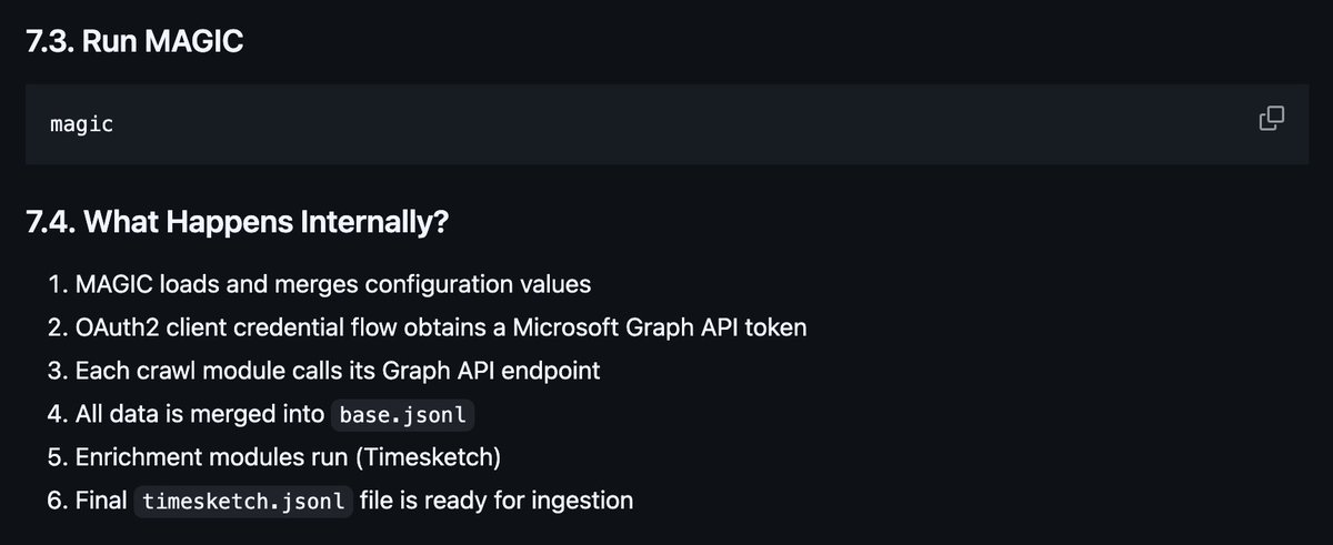 cyb3rops's tweet photo. MAGIC

a wrapper around the Microsoft Graph Python SDK, designed to download incident response-relevant data from M365 environments

#DFIR #M365

by Alexander Gödekel @ SVA 

https://t.co/mGvqN04O79 https://t.co/pM7MopWLkF