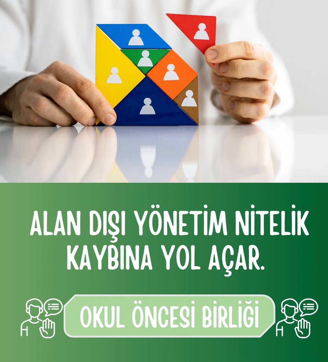 katibe_pelit's tweet photo. Çocukların üstün yararı doğrultusunda, okul öncesi kurumlarında alanında yetişmiş yöneticilerin görevlendirilmesi gerekmektedir.
#AnaokulunaAlanGerek
@tcmeb @YusufTekinTR @PersonelGMEB @TemelEgitimGM https://t.co/7GpaLNWAf0