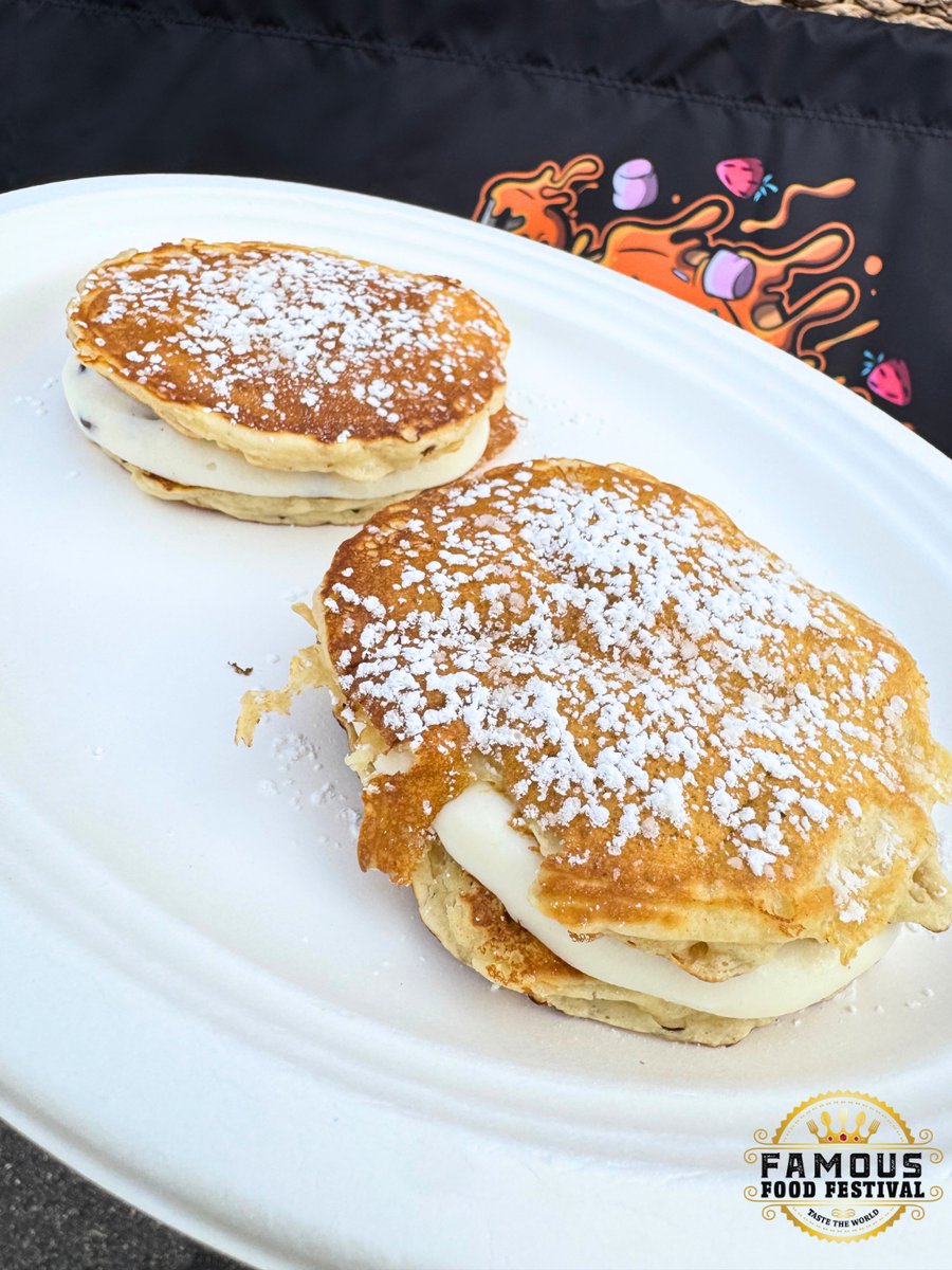 Cannoli… but make it pancakes 😮‍🔥
Messy? Maybe. Worth it? ABSOLUTELY!

Tag someone who loves breakfast for dessert🥞
📍Puff Pancakes
#FFF2026 #FamousFoodFestival #foodie
#CannoliCravings #PancakeLovers
