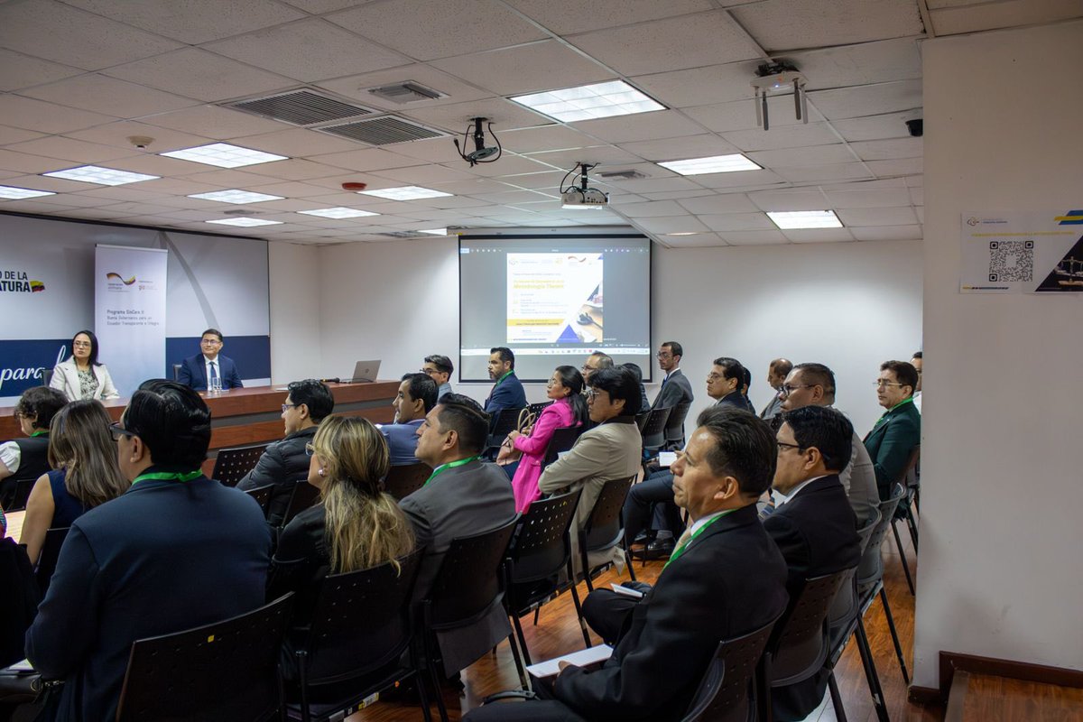 📚🌎 | #CapacitaciónInternacionalCJ

Como resultado del trabajo articulado entre el <a href="/CJudicaturaEc/">Consejo de la Judicatura</a> y <a href="/GIZEcuador/">GIZ Ecuador</a>, inició la fase presencial del curso “Formador de Formadores de la Función Judicial en la Metodología THEMIS”.

✅ Este proceso académico fortalece las capacidades