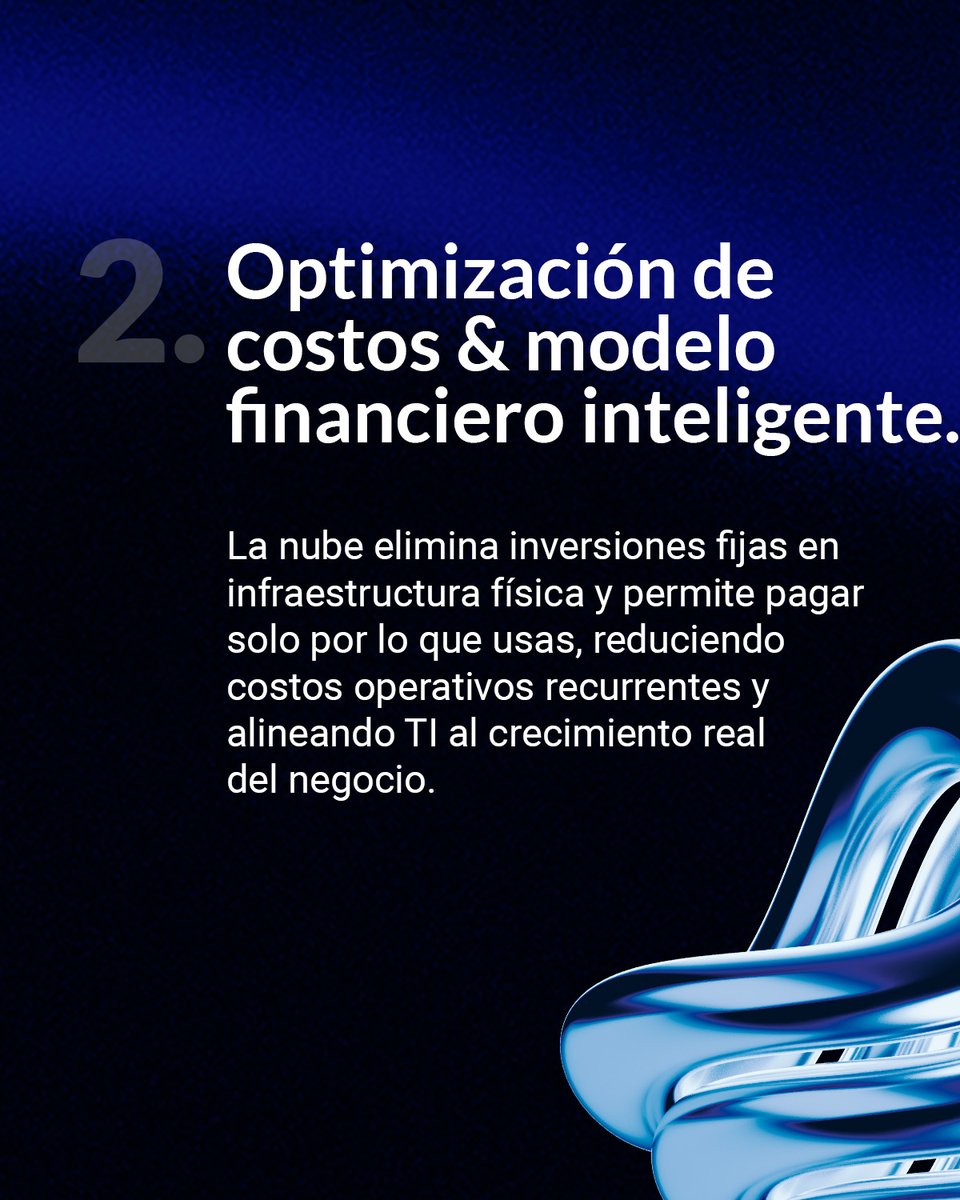 inbestcloud's tweet photo. Migrar a la nube ya no es un “tema técnico”, es una decisión estratégica que puede transformar por completo cómo opera tu empresa: desde reducir costos y responder a picos de demanda hasta fortalecer la seguridad y acelerar la innovación.    

Lee más en nuestro blog 👉🏻 https://t.co/9fzKhd0l33