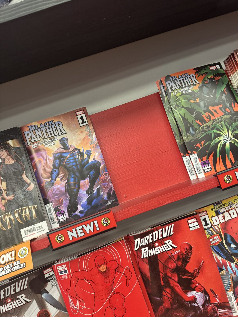 NYtellem's tweet image. Let me find out this book selling like crazy. In under an hour, of my comic shop opening  this is what they have left. 

Do not wait to get your copy. 
#Blackpanther