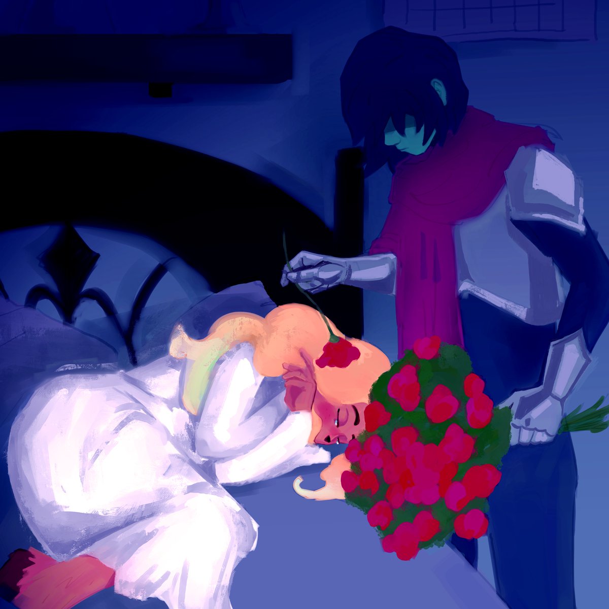 repost bc doodoo quality 
#kriselle for late valentines