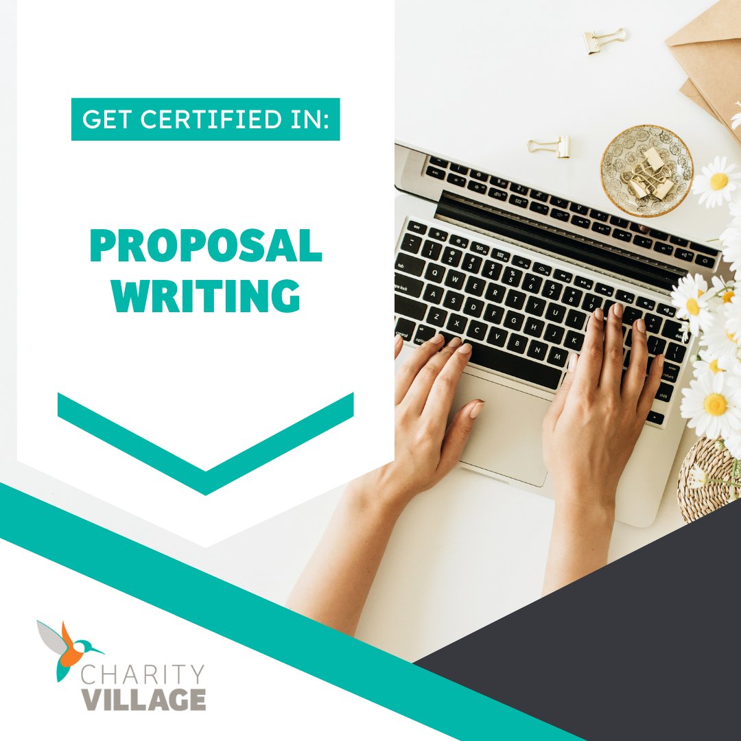 CharityVillage's tweet image. 📢 Improve your #fundraising #proposal writing #skills with the help of our #eLearning 
#course! 
 
This course is entirely online and self-paced! Get more details and enroll today. ⬇️ 

okt.to/dmfOUl