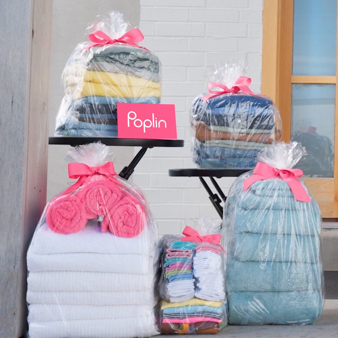 Himashi's tweet photo. The Poplin laundry service has changed my life and ensured my sanity. They pick up laundry from your home &amp; bring it back next day w/free delivery! It’s washed, dried, folded, sorted for $1/lb ready to be put away. $10 off your first order. So worth it for kids clothing, Enjoy! https://t.co/fQSsZN0KWH