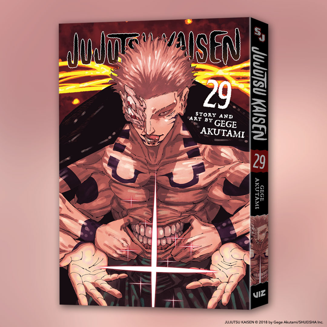New from Shonen Jump! Jujutsu Kaisen, Vol. 29 is now available in