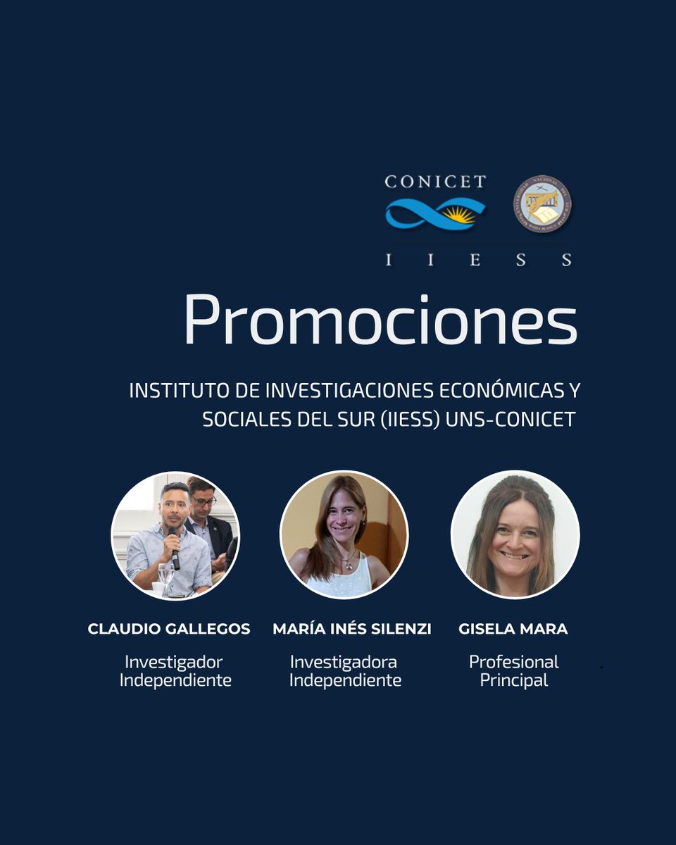 IIESS UNS - CONICET tweet media