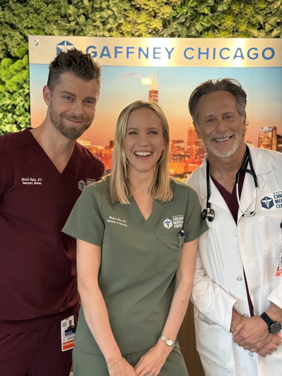 Scott Rafferty Chicago Smiling because we're just TWO weeks away from the One Chicago ...
