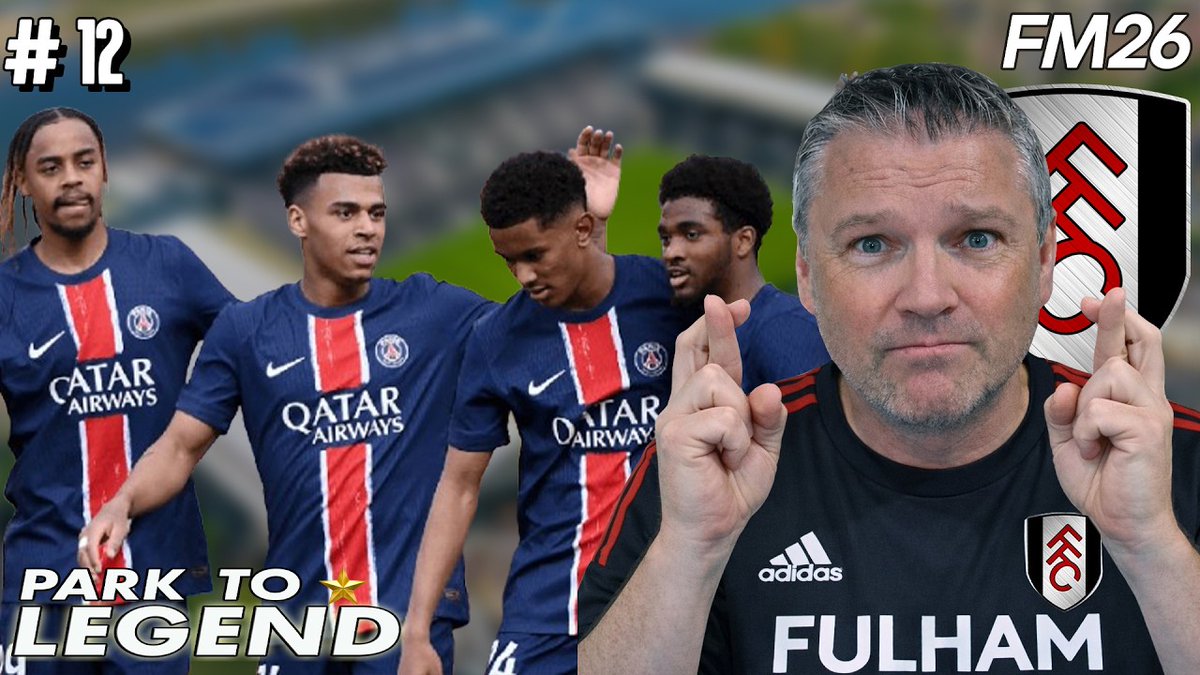 Will Fulham Survive PSG? | Champions League | Park to Legend FM26 Ep 12

youtu.be/QZRho_mqslY

#fm26 #FFC #fulham #cottagers #football #gaming #footballmanager #southshields #ssfc #mariners
