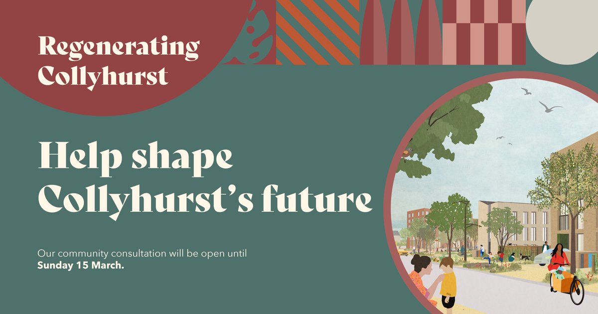 ManCityCouncil's tweet photo. Collyhurst is one of the areas we focused on first as part of the Victoria North regeneration programme.
The first 130 social rent homes are already completed/under construction - and we're now looking at future development in the area.
Have your say at https://t.co/onnNQ9UUkC https://t.co/WcrKc9j6rf