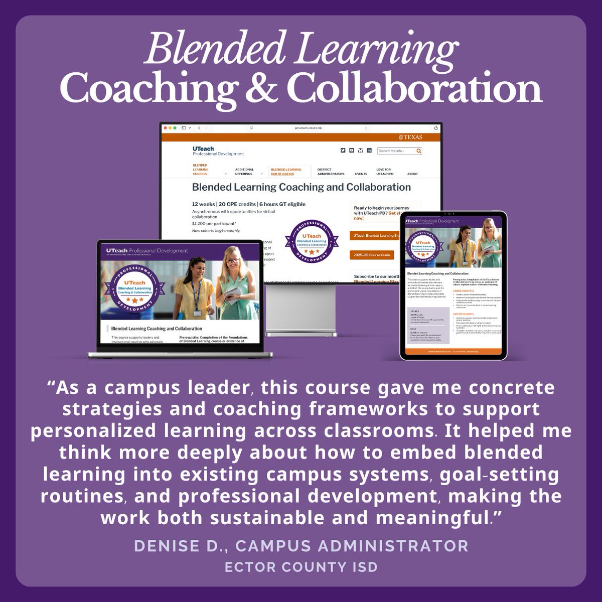 UTeachPD, The University of Texas at Austin tweet media