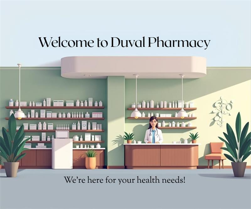 duvalpharmacy's tweet photo. New to town or pharmacy closed? Duval Pharmacy is accepting new customers!
Call us at 904-696-8882. We care about your health and well-being. Stay connected! 💙 #CommunityCare https://t.co/2GNE7FZBA4