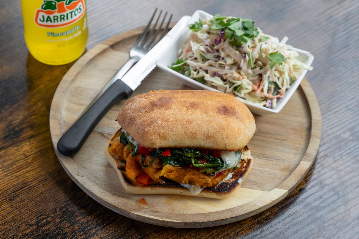 Bite into the divine with our Ham'er Of Gods! Savor the delicious mix of sliced ham, cheddar cheese, grilled onions &amp; sweet beavers mustard on a telera roll. A symphony of flavors awaits you at Now Make Me A Sandwich! 🥪🤤 #HamerOfGods #FlavorExplosion