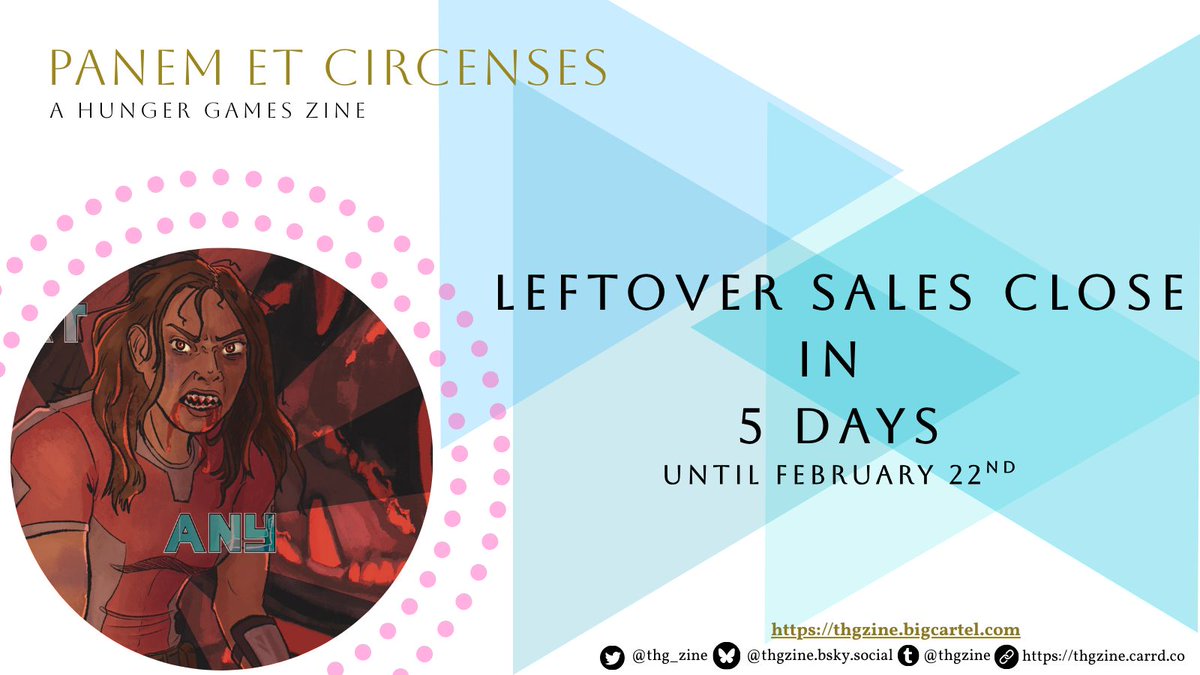 Panem et Circenses: The Hunger Games Zine tweet media