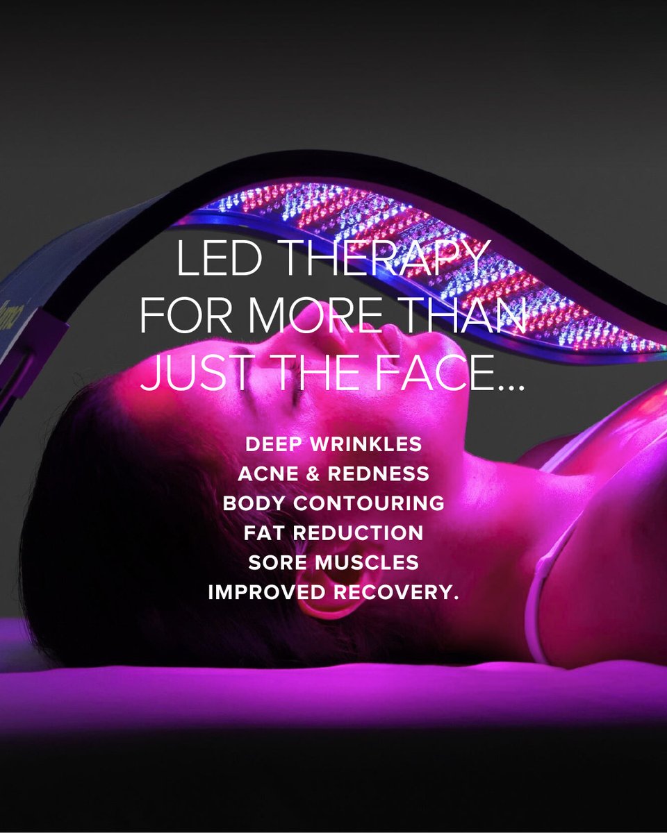 A few peaceful moments under our LED lights feels like pressing reset for your skin, just glow and go. Curious? Come feel the radiance for yourself. ✨ #ledlighttherapy