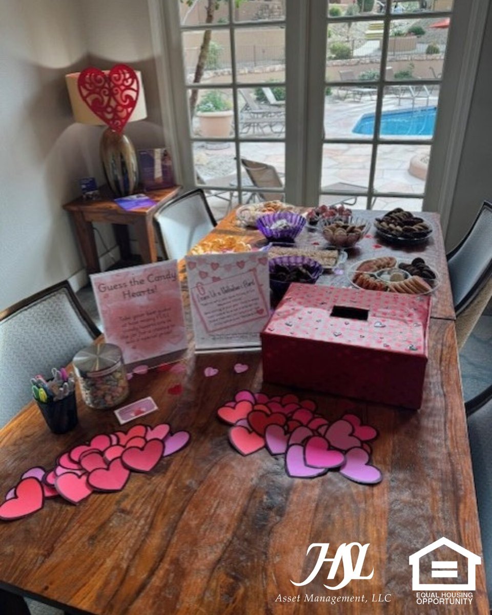 HSLLaReserve's tweet photo. Our hearts are full! 💌 A huge THANK YOU to all our amazing residents who stopped by the office to share their love and kind words this February. Your notes reminded us why La Reserve Villas is more than just a community.

HSL Asset Management, LLC.
[Equal Housing Opportunity] https://t.co/izipJhgNDo
